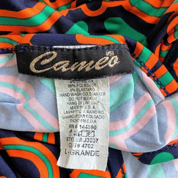 Groovy  Romper Playsuit Halter Top Jumper Open Back Festival Fashion Funky | M L - Picture 9 of 9